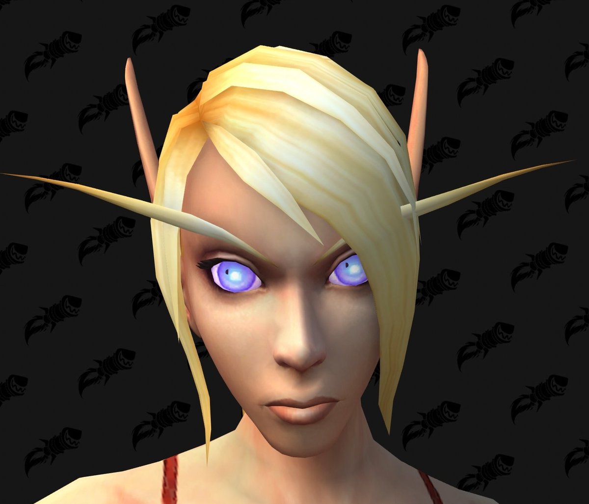 Thessaly on Twitter "When void elves got purple eyes, players asked