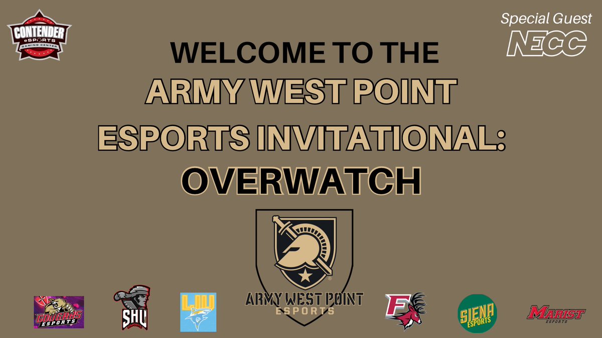 ContenderHV's tweet photo. Army West Point #Overwatch Invitational
On stream:
@armywpesports
v
@CaldwellEsports
https://t.co/91BoJ51wxO
@neccgames
#winwithhonor
#collegeesports https://t.co/hpvW5Rhscr
