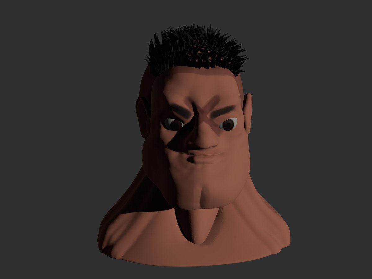 Here’s Adam, 3D Version! #AdamAikikawa #Oc #Characterdesign @Artmoots #nomadsculpt #Muscles #Muscular #Stocky #Character3d #3dart #3DCG #Sculpting #Sculpt #Artwork #Art #character