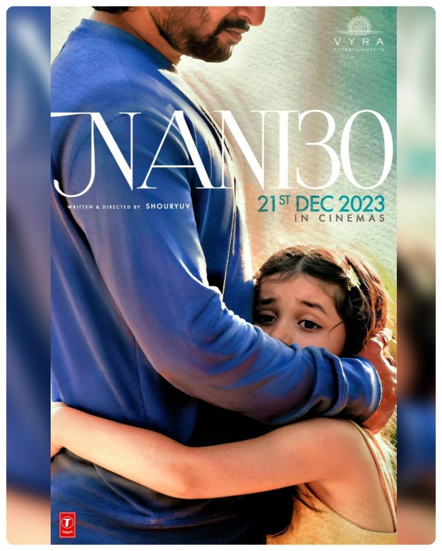 ThePremRK's tweet photo. NANI - MRUNAL THAKUR: NANI30 ON CHRISTMAS 2023… 21 Dec 2023 [#Christmas2023] is the release date of #Nani and #MrunalThakur starrer#Nani30 [not titled yet]… Debutant #Shouryuv directs the #Telugu film.
#Nani30onDec21 https://t.co/ukPc1WCQIB