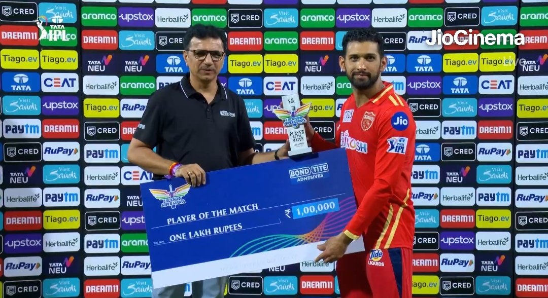 CricCrazyJohns's tweet photo. First Zimbabwe player to win POTM award in IPL - Raza.

First Zimbabwe player to score a fifty in IPL - Raza. 

First Zimbabwe player to take a wicket in IPL - Raza. https://t.co/1V0HB2lPkU