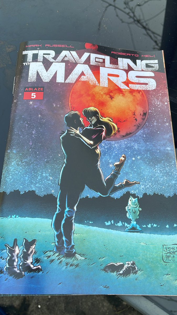AnthonyRhys1's tweet photo. Travelling to Mars from @ablaze_comics is really good. Great story line and I’m glad there’s more to come! https://t.co/ygc1iQ5Ij4