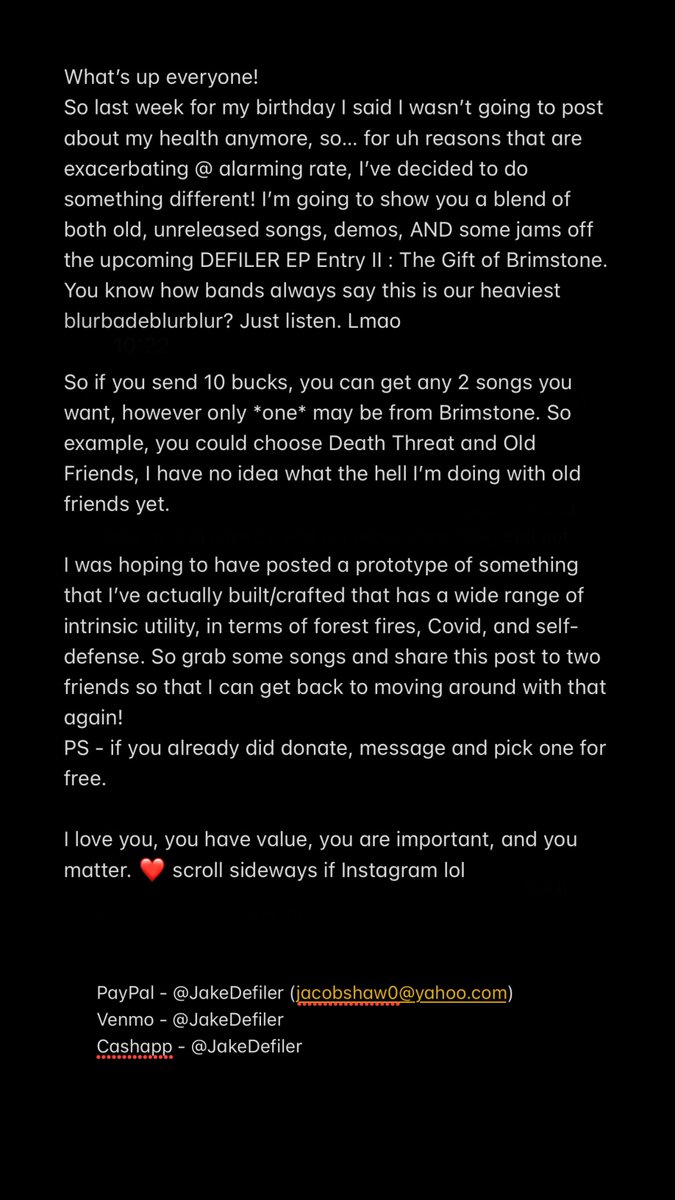 I really have recorded a shit ton of music over the years. Check it out!