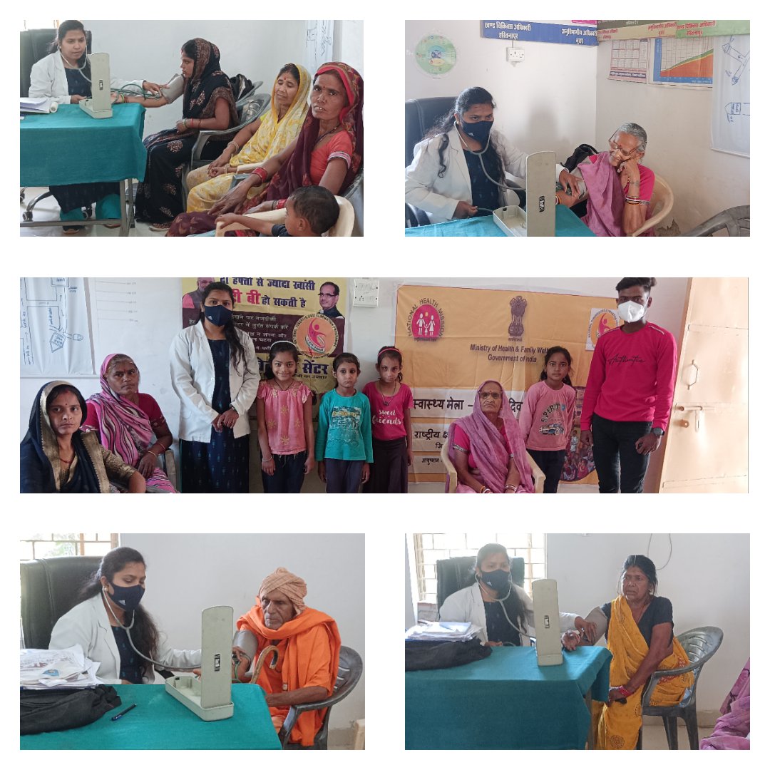 ReetaHatwar's tweet photo. we celebrated  Nikshay day  
 And  ANC checkup
NCD screening  at HWC-bijoli
District - Gwalior. https://t.co/H5UeAL4j8a