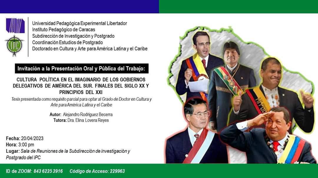 cihmbi's tweet photo. El profesor Alejandro Rodríguez, investigador miembro del @cihmbi presentará este próximo #20Abril la defensa de su Tesis Doctoral.

Felicitamos su constancia y dedicación académica. 

Éxito 👏🏻👏🏻🥇 https://t.co/QvdiT5vNpr