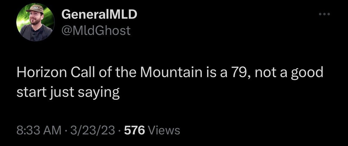 ChrisHarte7's tweet photo. 😂 let me get this straight Horizon Call of the mountain 🏔️ is a horrible game with a 79 review score because ummm PSVR2, but Minecraft legends at a 74 review is a good game because oh yeah it’s on Xbox?!?!?… #XboxLoweredExpectations #GoalPostMoving #GamePassEffect https://t.co/qPTIbiSNGJ