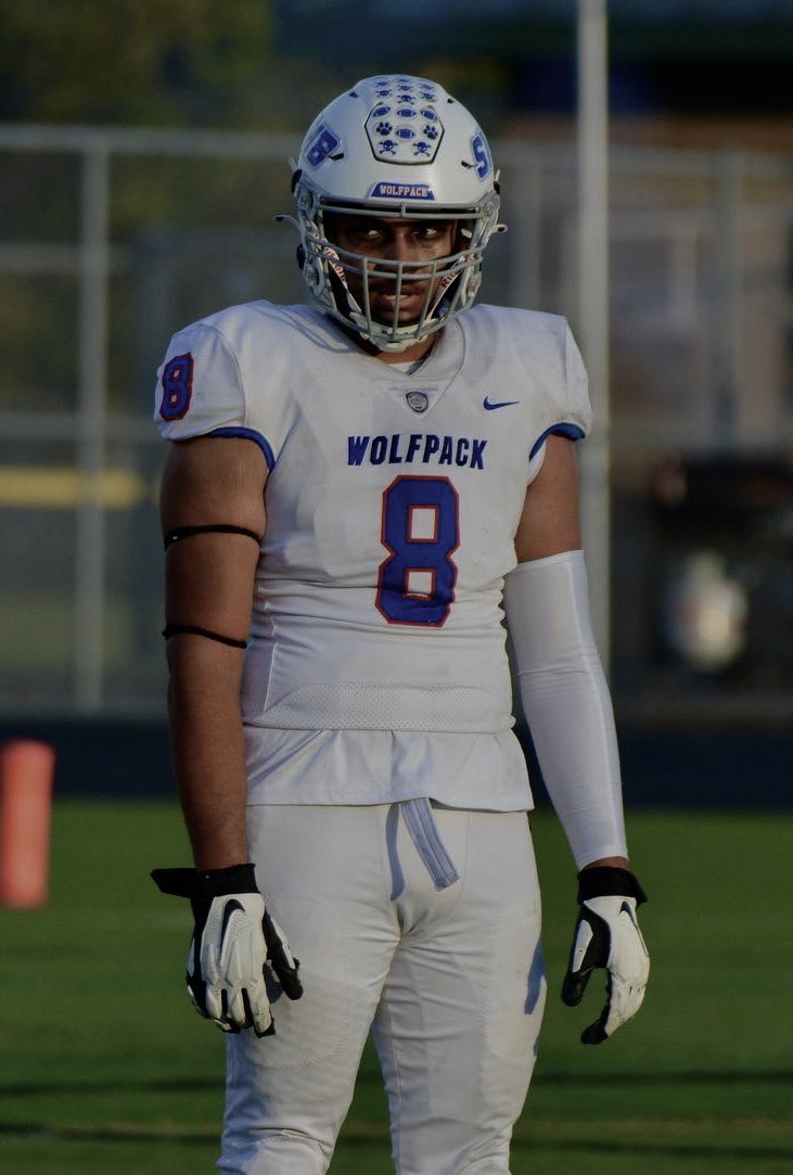 Trent J. Page (@trentjpage) on Twitter photo Some numbers from todays testing session with <a href="/SMB_WOLFPACK_FB/">SMB Wolfpack FB</a>:
Weight: 246.6
Broad Jump: 9’6
Standing 10: 1.56
Flying 10: 1.13
@coachgoodwinsmb Some numbers from todays testing session with <a href="/SMB_WOLFPACK_FB/">SMB Wolfpack FB</a>:
Weight: 246.6
Broad Jump: 9’6
Standing 10: 1.56
Flying 10: 1.13
@coachgoodwinsmb