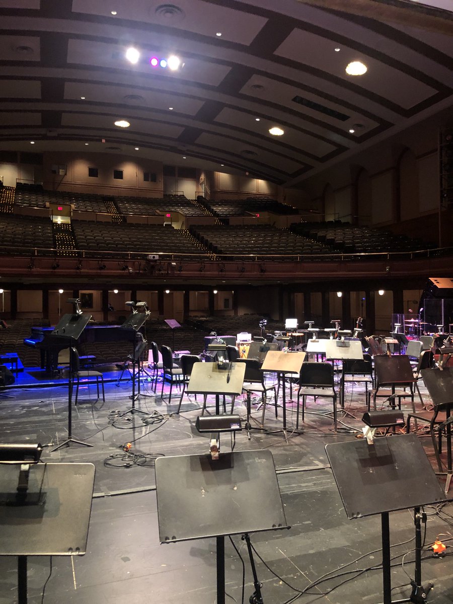 m_millsey's tweet photo. R.J. Reynolds Auditorium at Reynolds High School in Winston-Salem, where tonight we will perform R.E.M. Explored to a nearly sold-out house. Oddly R.E.M. played here too—in 1985! https://t.co/xEa2ZI7LV0