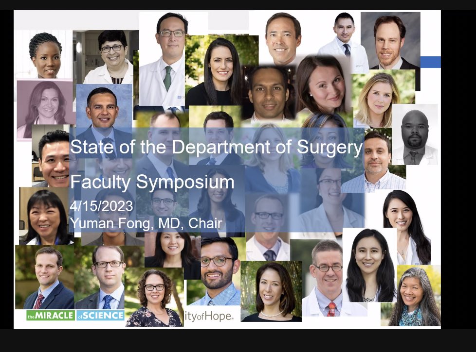 laleh_melstrom's tweet image. @CityofHopeSurg  department retreat: informative, practical and actionable. Lovely to see so many colleagues online