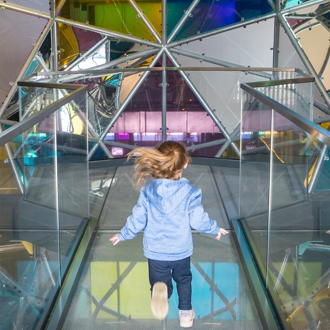 Kiewit Luminarium is one of the biggest projects to date from the Exploratorium’s Global Collaborations team, which partners with civic agencies and organizations around the world to co-create extraordinary learning experiences in science, art, and human perception.