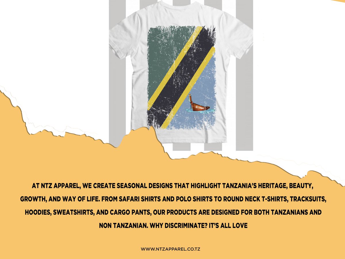 NTZ_Apparel's tweet photo. NILIKUA TANZANIA https://t.co/U0Qxa7N6hE