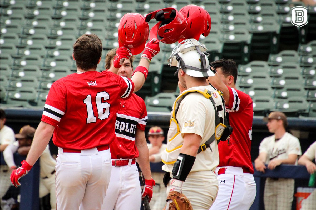 BradleyBaseball's tweet photo. Mike Mylott hits a 2-run 💣 going 445ft for his first homerun of the season https://t.co/KaVMVCVIdb
