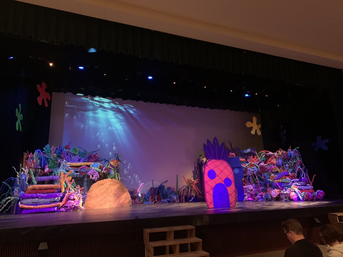 Daum_MathPISD's tweet photo. Excited to be spending the afternoon at THE @ProsperHS to see the SpongeBob musical with my kids. https://t.co/6pD06yLrB1