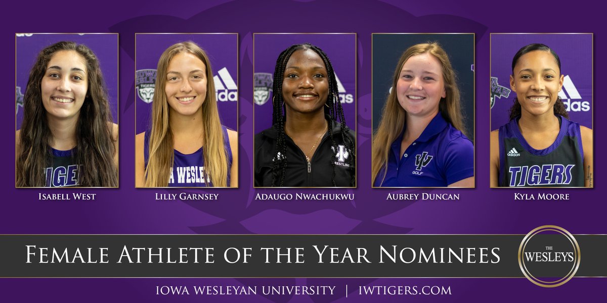 Let's meet the Finalists for Female Athlete of the Year! #TheWesleys #WeAreIW