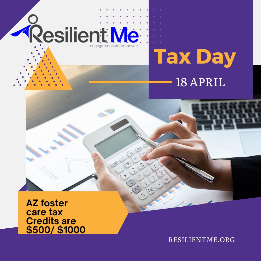 resilientme's tweet photo. We are 3 days away from tax day. 
Claim your tax credit today.
https://t.co/ayksfw3dEt https://t.co/8q45wxjd76