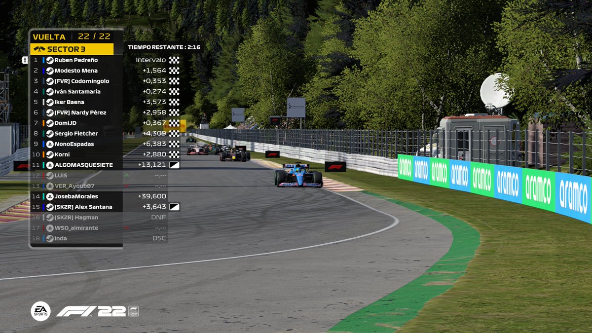 Simseriesnet's tweet image. 🏁¡Se acabo! 🏁

Bandera a cuadros y tenemos un ganador de la Speed Master by @Rotren_ &amp;amp; @photoracertv de #SimSeries