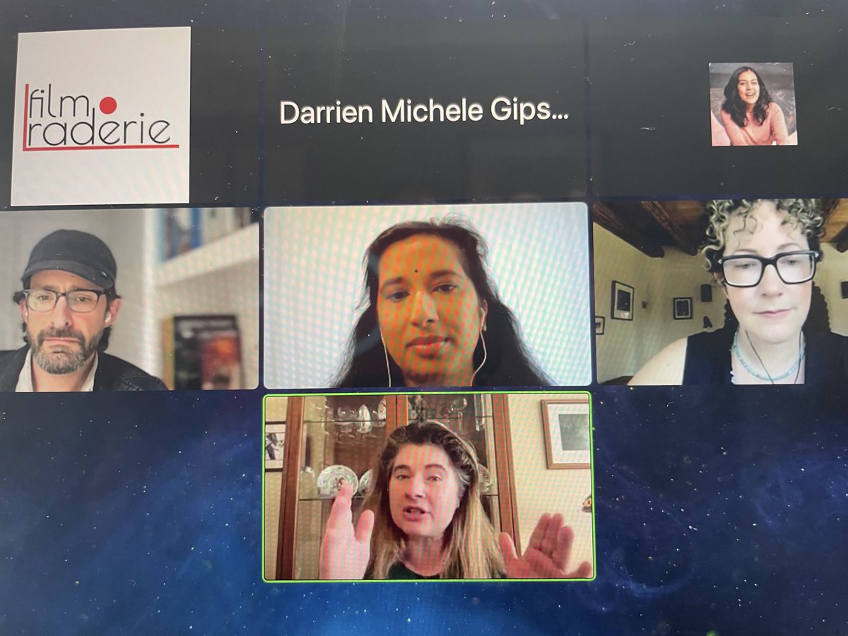 First panel for #TheFutureOnFilm has begun! Where astrophysics and screenwriting find common ground. ⁦<a href="/filmraderie/">Film-Raderie</a>⁩