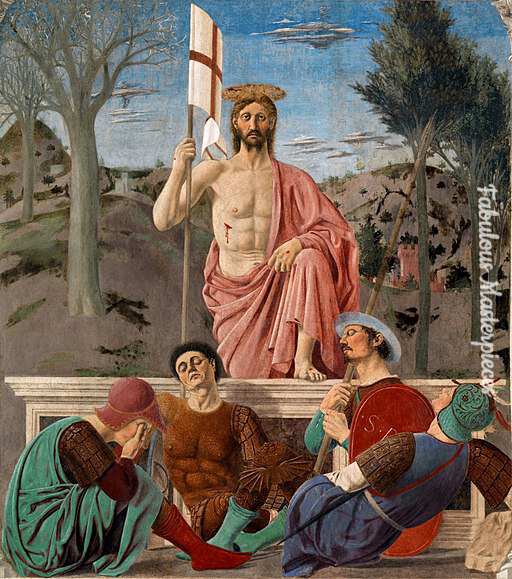 WE WISH YOU A VERY HAPPY EASTER FESTIVITY!

On this occasion of Easter festivity, let's share you a brief about one of the famous Easter season #paintings; Pierro della Francesca’s The Resurrection. More info. is captioned.