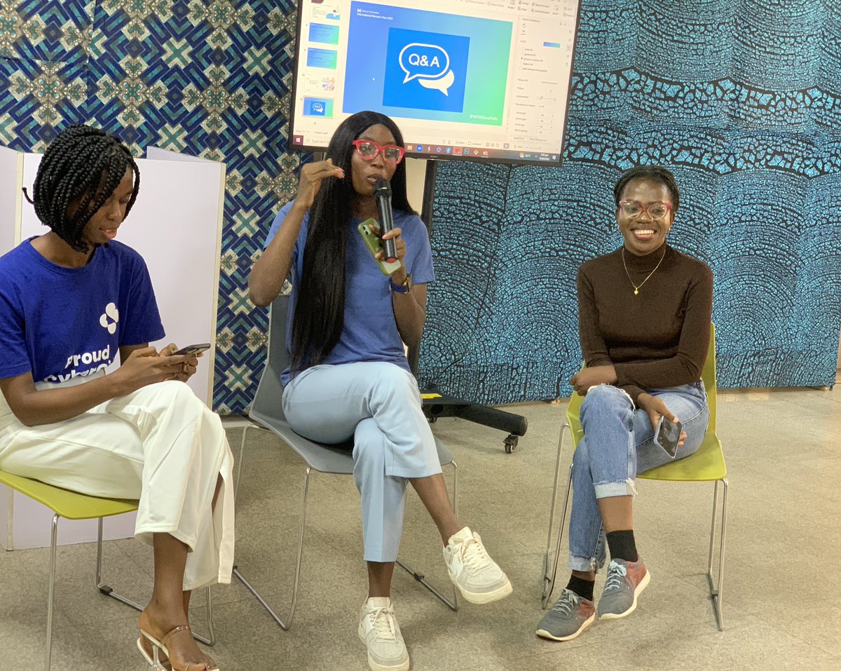 ChimuanyaDike's tweet photo. It was an honor for me to speak at this edition of IWD Women Techmakers Yaba event on “Accessing Global Opportunities” in Lagos today April 15th, 2023. 

It was a pleasure to contribute to the conversation about women's empowerment in tech. #tech #WeDareToBe 
#iwd2023 #WTMYaba https://t.co/XJSoNORlzt