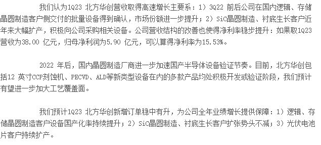 tphuang's tweet image. NAURA saw profits rise 171-200% &amp;amp; revenue rise 69-87% in Q1 laoyaoba.com/n/856806

Huge gain due to
More customer validation of logic/memory tools post 22Q3
Sic wafer &amp;amp; solar cell growth

FY2022 revenue of $2.5B puts NAURA at the same tier as ASMI
Needs more yrs to reach Tier 1
