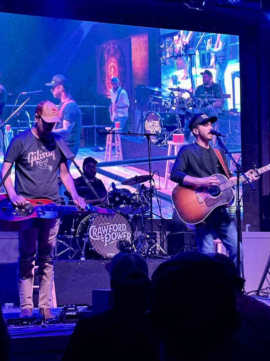 Great time last night with friends and <a href="/crawfordnpower/">Crawford & Power</a> 🎶❤️