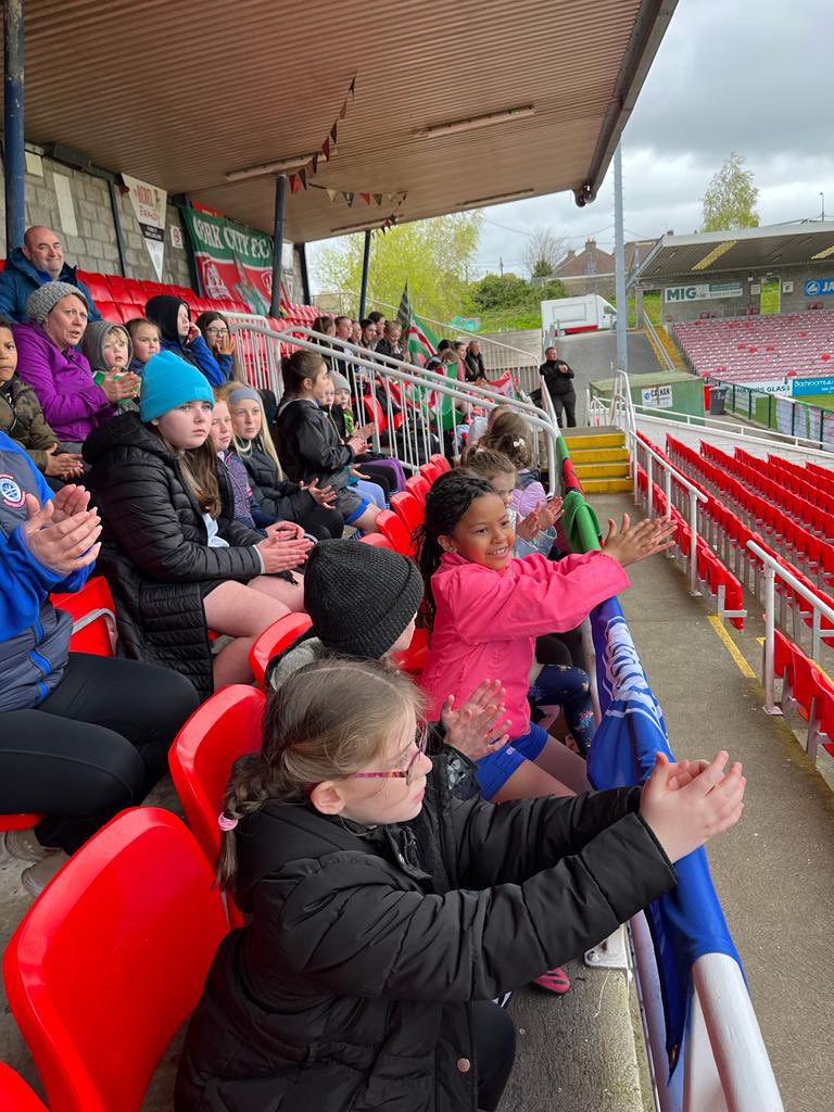Thank you <a href="/CorkCityFC/">Cork City FC</a> for hosting our girls academy this afternoon, the girls had a blast, you are inspirations to the next generation coming up 👏🏻💙👍⚽️ @Erika_2_me <a href="/DermotUsher/">Dermot Usher</a> <a href="/Evertonafc58/">Everton AFC Cork</a> <a href="/CoughloDerek/">Derek Coughlan</a>