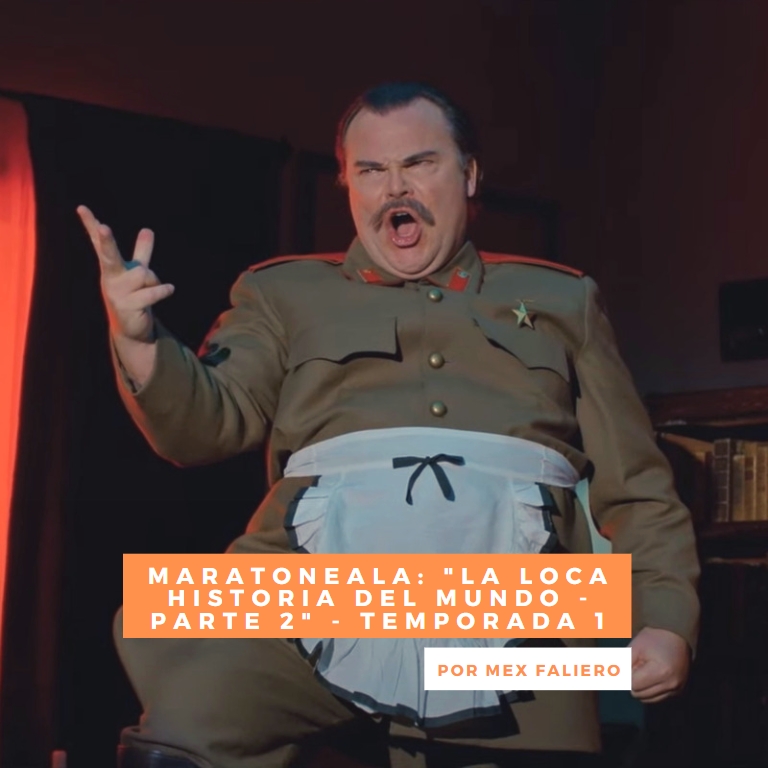 funcinemamdq's tweet photo. MARATONEALA 📺 @mexfaliero escribe sobre #LaLocaHistoriaDelMundoParte2, la irregular serie de Star+ que continúa al clásico de Mel Brooks https://t.co/9dlxL1DoBu
-----
#HistoryOfTheWorldPartII #MelBrooks #IkeBarinholtz #NickKroll #WandaSykes #JackBlack #SethRogen #TaikaWaititi https://t.co/nPta2IlrT6