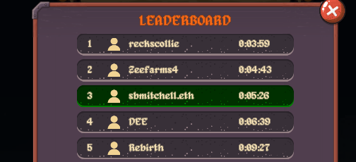 scottybmitch's tweet photo. Time to announce the BEARZ SPEED RUNNER WINNER(S)

The top 5. Congrats to @reckscollie for taking down 1st place with a SICK sub 4 minute run. That's super impressive.

Ill reach out via DM to get your address! 

https://t.co/RiJ2Gll51w https://t.co/mNyyJF0SZd