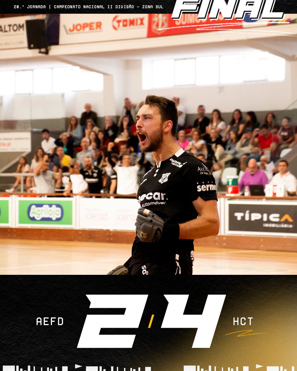 Os nossos adeptos fizeram de Torres Vedras uma autêntica segunda casa e a equipa correspondeu com uma vitória! +3 pontos para Turquel! 💪

〉 AE Física D 2-4 HC Turquel
🏑 Tiago Mateus (3) e Tiago Silva;

Obrigado a todos pelo apoio fantástico!

#AEFDHCT