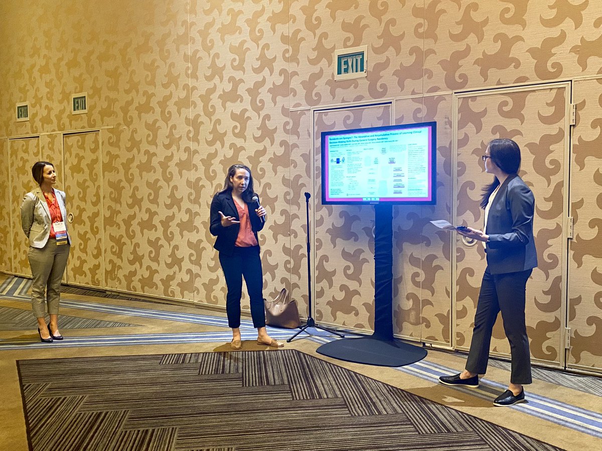 And how about watching your resident mentee rock qualitative methodology with some other awesome women? I’ll take some of that Clinical Decision Making you’re dishing out, Ingrid! 😍🤓#SEW2023