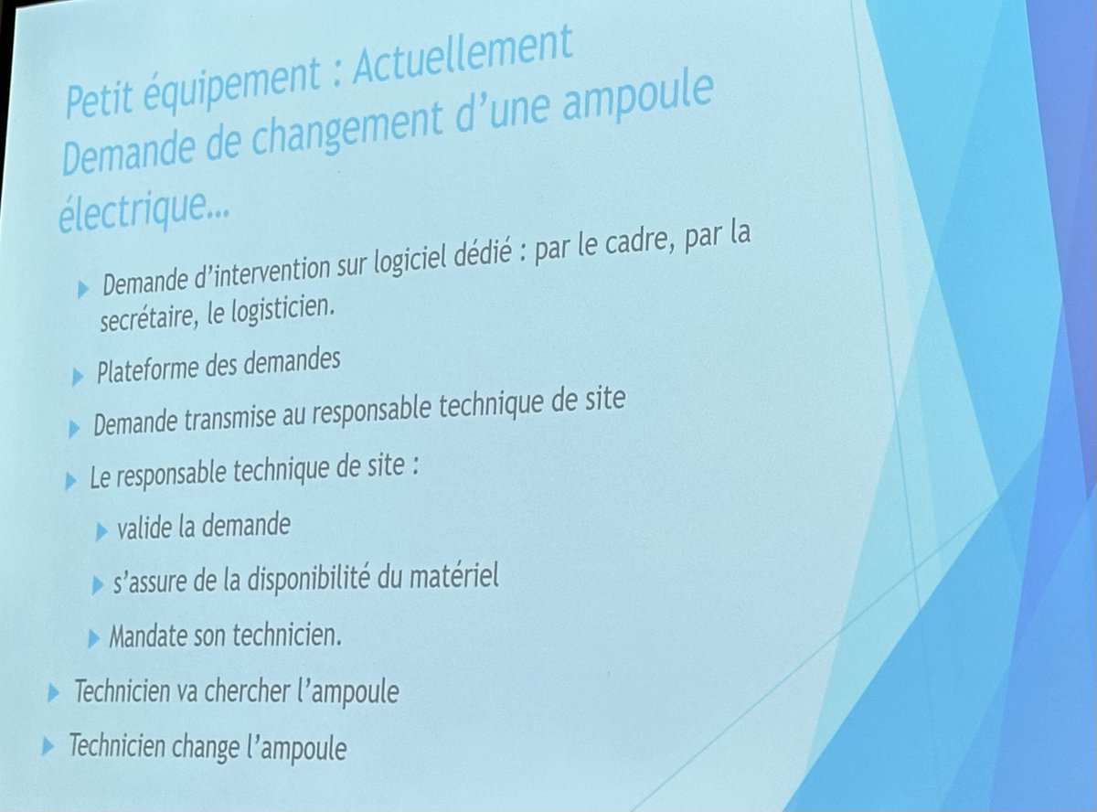 Changer une ampoule 💡 à l’hôpital public