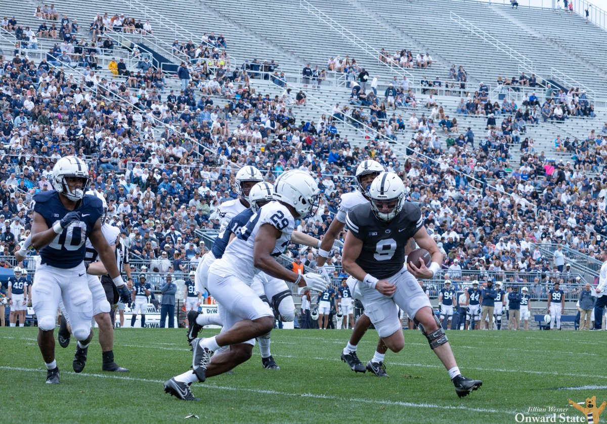 OnwardState's tweet photo. One half down, one more to go in Beaver Stadium 💪 https://t.co/Lb7qgiUhBC