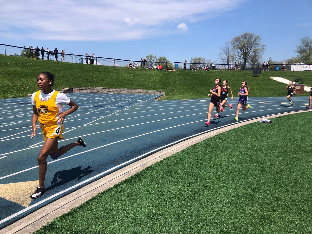 M.J.H.S. Track & Field in action again this weekend at the Uniontown Lake Meet of Champions. Hailey went to work (as usual) putting on a great performance and taking 2nd overall in the 800 meters. #bringthejuice