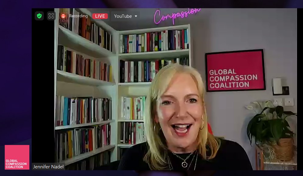 Nani Lata (@nanilata) on Twitter photo The best defence is a well-stitched #community <a href="/jenniferdnadel/">Jennifer Nadel 💙</a> talking about the many projects running in #Spain & the #actions we can take: make 3 new #connections, identify 2 good things where you live & invite 1 person to become a #connector #CompassionNow <a href="/CompassionMvmt/">Global Compassion Coalition</a> The best defence is a well-stitched #community <a href="/jenniferdnadel/">Jennifer Nadel 💙</a> talking about the many projects running in #Spain & the #actions we can take: make 3 new #connections, identify 2 good things where you live & invite 1 person to become a #connector #CompassionNow <a href="/CompassionMvmt/">Global Compassion Coalition</a>