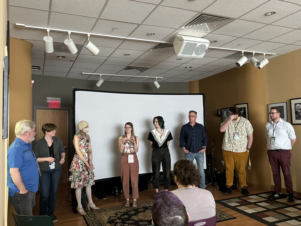 NilesmLarson's tweet image. Day 4 at the Mass IFF, experimental block had some great short films. Happy to be part of the festival.
📸 @javery22