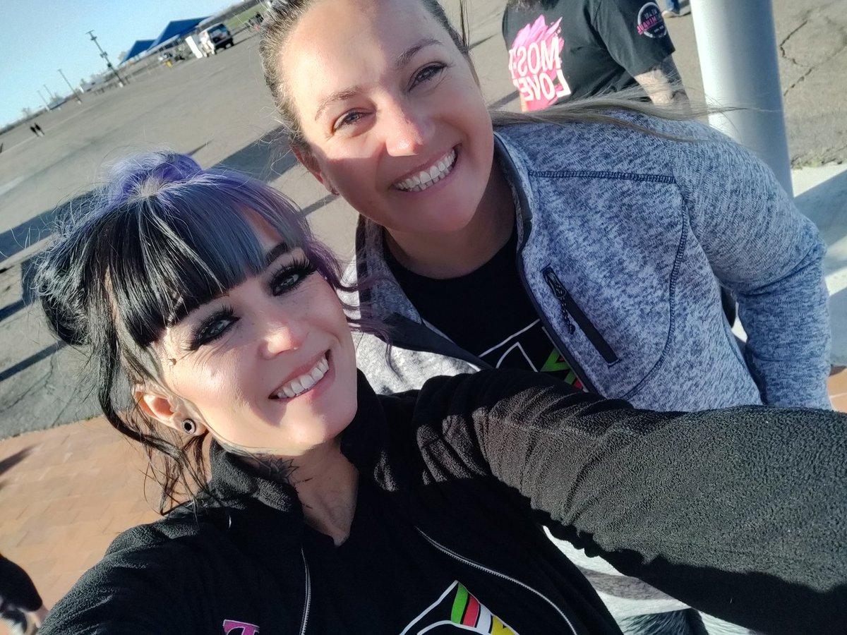 Jessicawynn20's tweet photo. We had an amazing turnout today volunteering for the New Mexico Autism Society's Autism Acceptance walk. @JKalena123 @rulesshmules #MobilizeforAccessibility #BeYou https://t.co/YjPZYU5F1S