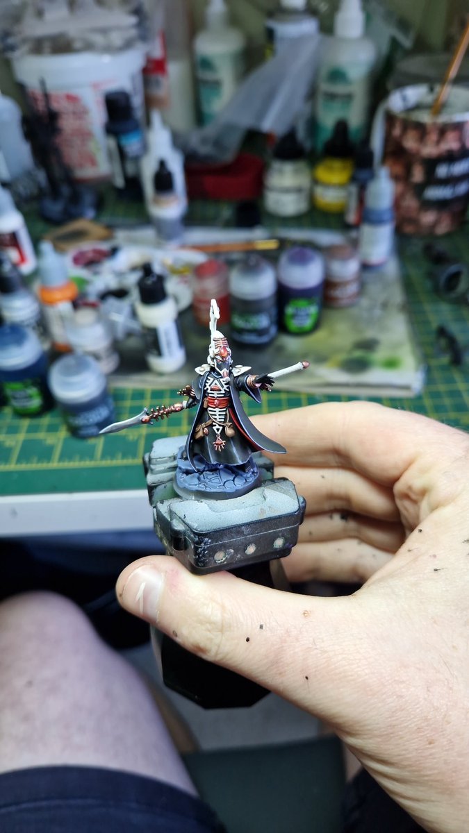 Latest addition to the #eldar warhost #WarhammerCommunity #40k #minipainting