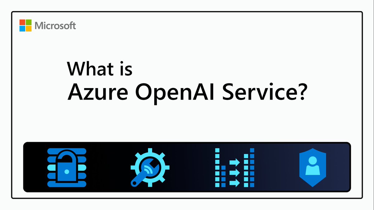 msdev's tweet image. Azure OpenAI Service provides access to powerful OpenAI language models. Get an overview and learn how to access the service through REST APIs, Python SDK, or Azure Open AI Studio: msft.it/6019gKJ19 #AzureOpenAI