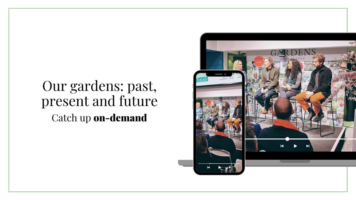 GdnsIllustrated's tweet photo. "I'm seeing a less tidy approach, people are more attracted by a wild aesthetic. With screens and laptops, our connection to nature is lost and our designs are more about reconnecting people with nature…" https://t.co/SoLQ0J4rvE
🎤 @tommasseyuk #GI30 https://t.co/GkjZ3PpoY4