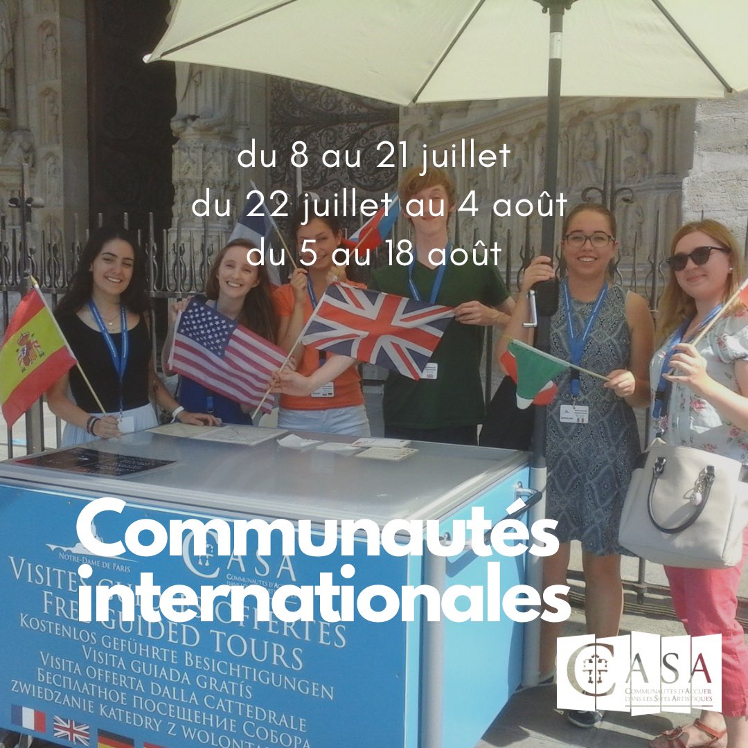 GuidesCASA's tweet photo. Alors qu’il y a 4 ans, la cathédrale #notredame de Paris était en proie aux flammes, nous sommes heureux d’y reprendre dès cet été les communautés internationales ! 🇫🇷🇪🇸🇩🇪🇬🇧🇮🇹 https://t.co/g0NuLzfIMW