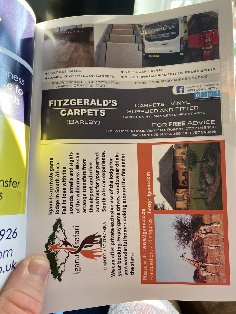 fitzcarpets's tweet photo. Selby lads support their local club 🏉 https://t.co/pPwuql0sDZ