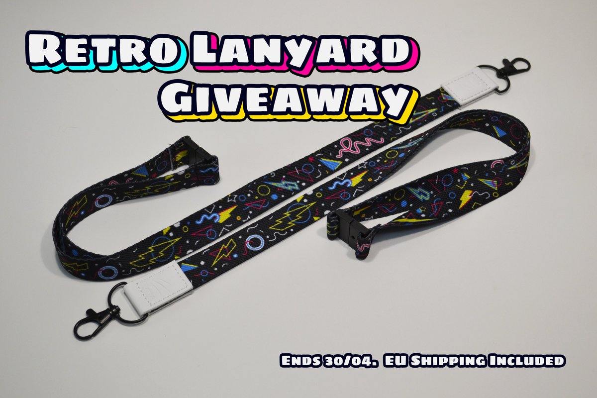 ⭐️ RETRO LANYARDS GIVEAWAY⭐️

💙 There will be a total of 3 different winners.
💜 The giveaway will close the 30/04/2023.
💛 Economy shipping within the EU is included.

▶️ How to participate ◀️

🔰 Follow us on Twitter @PurrintPrints.
🔰 Like and Retweet this post.