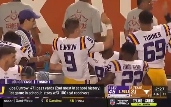 LSUBarstool's tweet photo. Literally any game from 2019 https://t.co/CZ0c8pyWBN