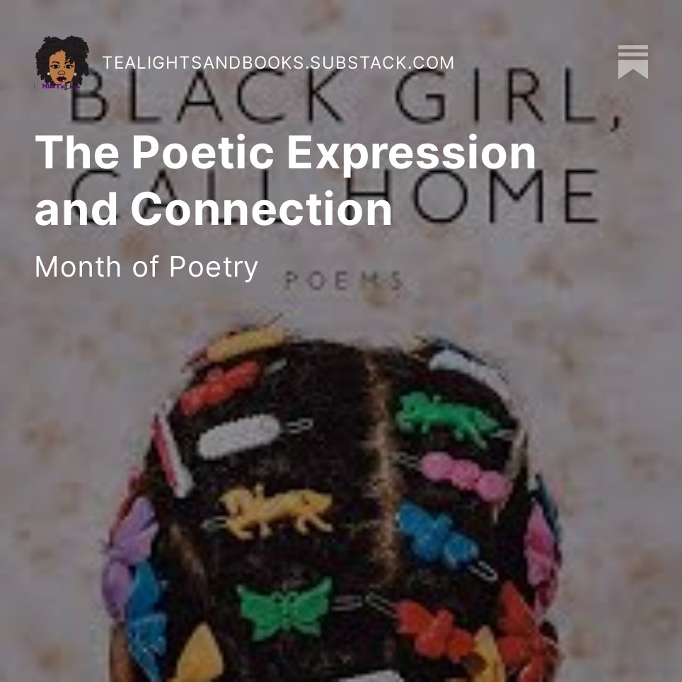 tealightsandbooks.substack.com/p/the-poetic-e… #Writers #books #BookTwitter New Post from Tealights&amp;Books #writersoftwitter