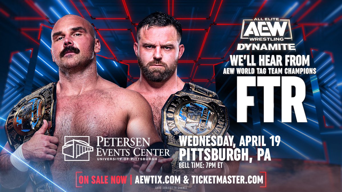 FTR To Speak On 4/19 AEW Dynamite