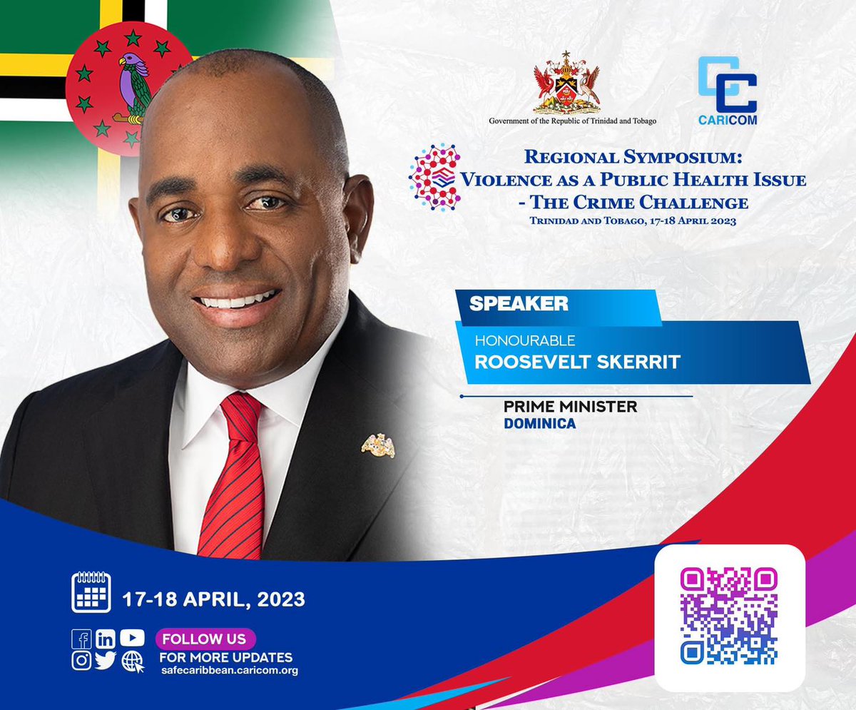 Ttt Live Online On Twitter Meetthespeakers The Honourable Roosevelt Skerrit Prime Minister