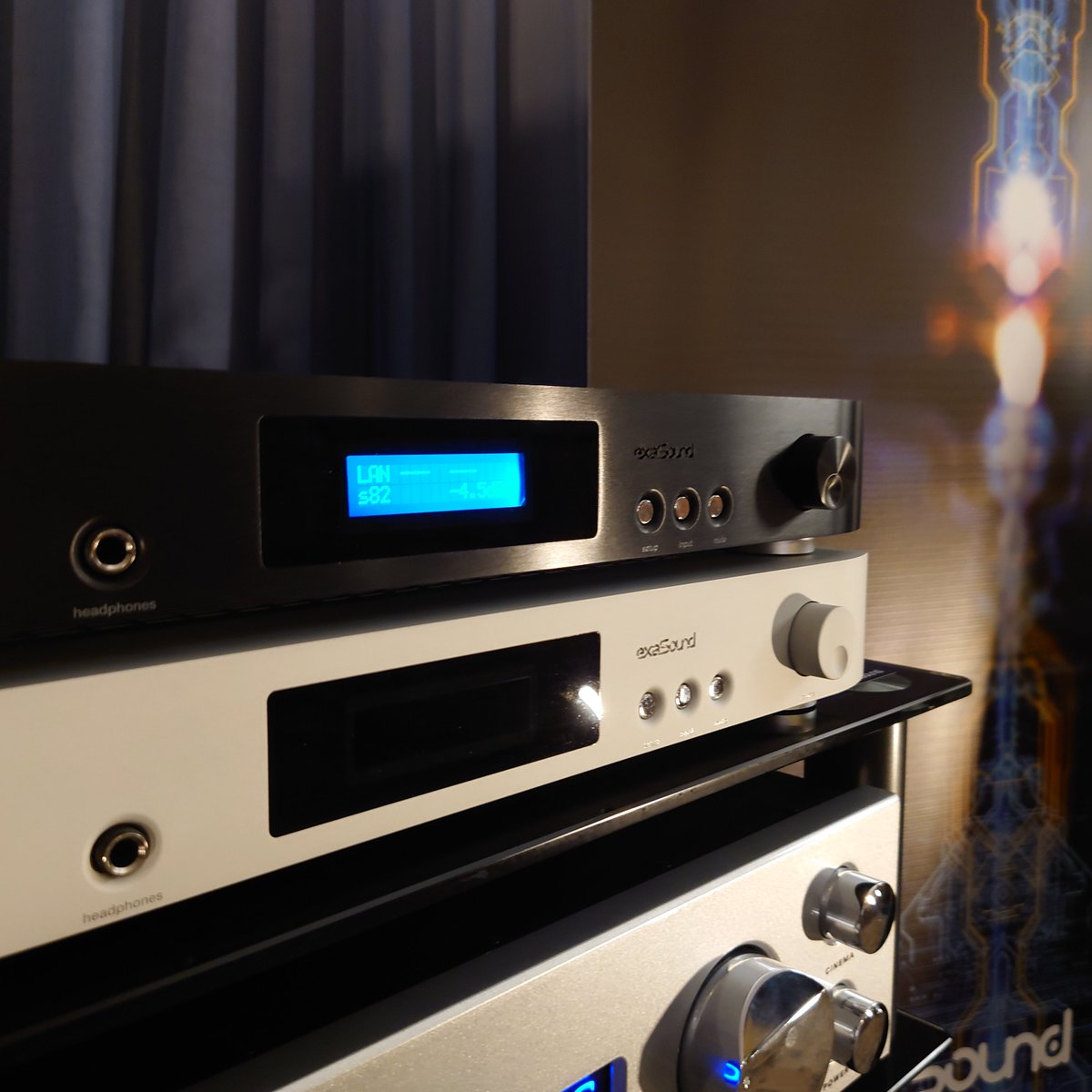 exaSound's tweet photo. exaSound's NEW! Flagship
s82 Mark II Streaming DAC/Roon SERVER
#AXPONA2023 Room 712
https://t.co/v2Ed7CNPo2
#AXPONA https://t.co/nJZSU0ETyl