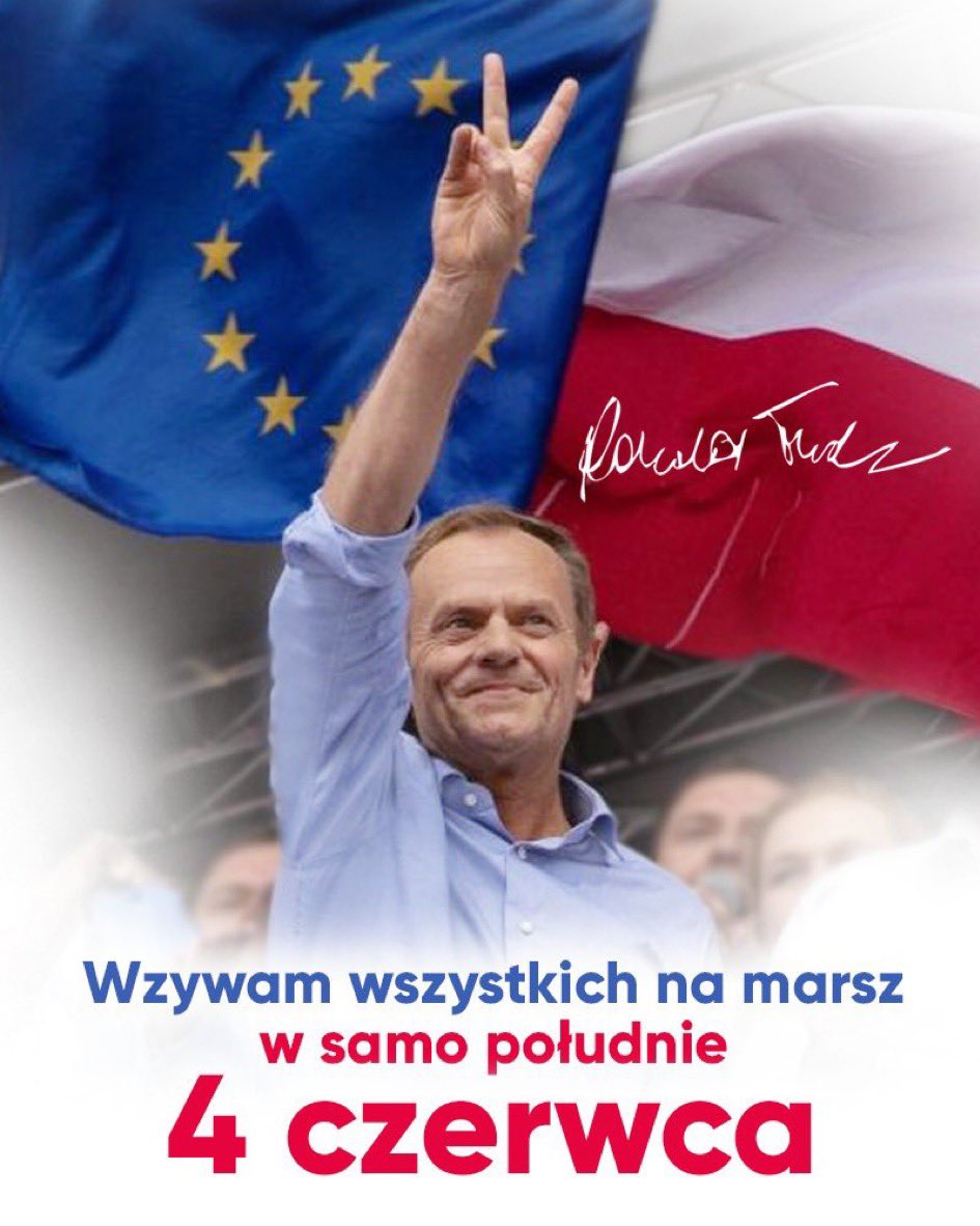 #Marsz4Czerwca ✌️🇵🇱
Ja będę 🫡
A Wy?