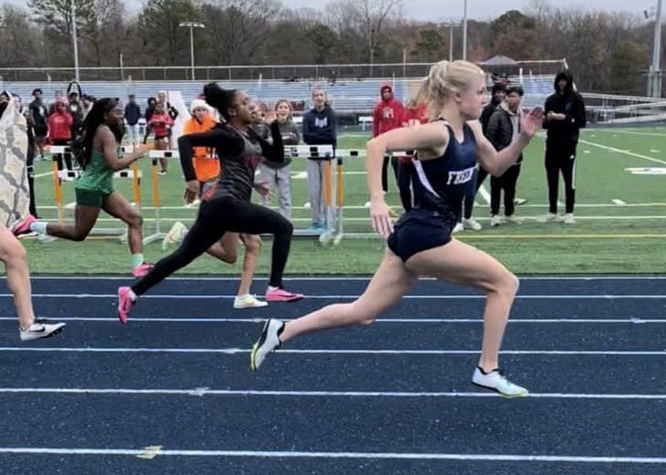 Big PR today in 400m! 59.29 ⤵️ 57.58 💥💥 #gomavs #gettingafterit #ncaatf #sprinter