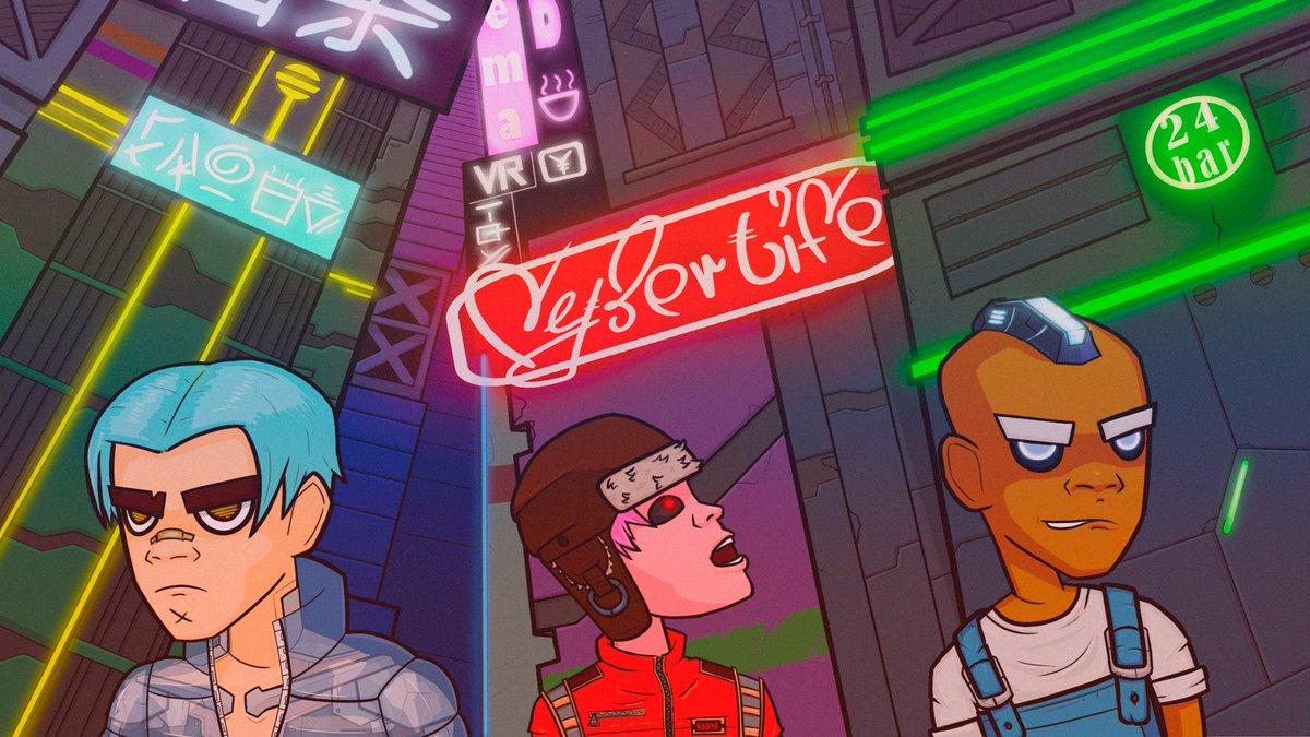 Discord is open - discord.gg/VK8tpVQ3y8
Soon we will show the full sneak-peeks, and the issuance of wl roles will also begin soon.
We are waiting for you!

#NFT #NFTs #NFTCommunity #CyberLife #NFTCollection #nftart #ETH #NFTGiveaway